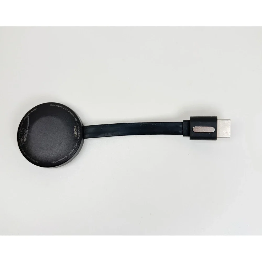 Google Chromecast 2nd Generation NC2-6A5 HDMI Streaming Media Player